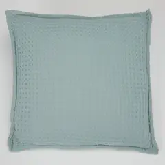 BASEMENT HOME - Cojín Waffle Azul 45x45 cm