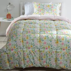 MICA KIDS - Plumón Infantil Poppy Multicolor 1.5 Plazas