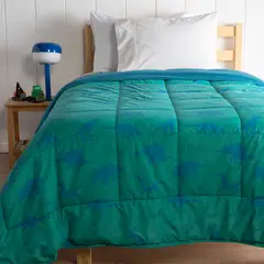 MICA KIDS - Plumón Infantil Estampado Dinosaurio 1.5 Plazas