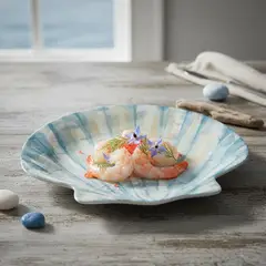 BASEMENT HOME - Plato Concha 27 Cm Hamptons Shell Melamina