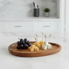 BASEMENT HOME - Tabla Madera Acacia Natural para Servir