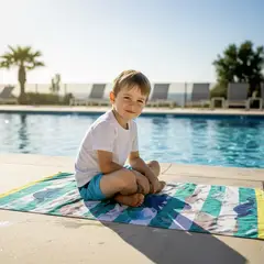 MICA KIDS - Toalla Playa Infantil Triceraptops