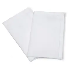 BASEMENT HOME - Set de 2 Servilletas Lino Blanco 45x45 cm