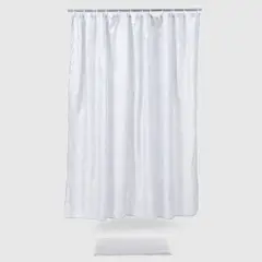 MICA - Set De Cortina De Baño Roma 3 Piezas