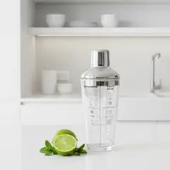 BASEMENT HOME - Cocktelera Medidas 480 ml Black Bar Acero Inoxidable