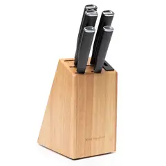 KITCHENAID - Set 5 Cuchillos + Taco con Afilador