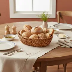 BASEMENT HOME - Canasto 23X7 Cm Rattan