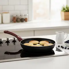 WURDEN - Sartén 20 Cm Cerámica Burdeo