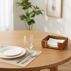 BASEMENT HOME - Servilletero 20x7cm Rattan Casa Cantabria