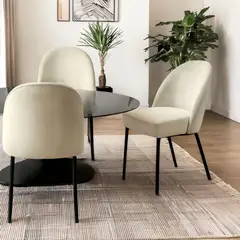 BASEMENT HOME - Par De Sillas Comedor Creston Beige