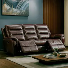 BASEMENT HOME - Berger Eléctrico 3 Cuerpos Cuero New Paul