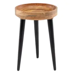 BASEMENT HOME - Mesa Auxiliar Madera 60X40Cm