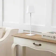 ROBERTA ALLEN - Lámpara de mesa velador 37 cm Recargable Usb-c