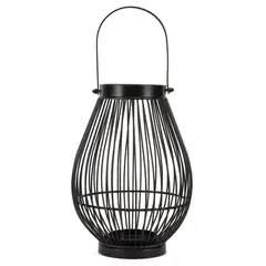 BASEMENT HOME - Fanal Negro Rejas 21Cm