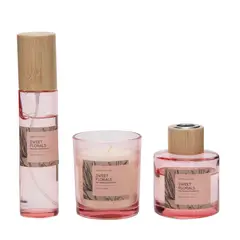 ROBERTA ALLEN - Set Vela 132Ml + Difusor 80Ml + Spray 80Ml Aroma Dulce Floral