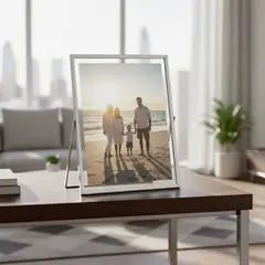 BASEMENT HOME - Marco De Foto Metal Gris 13X18 Cm