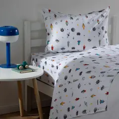 MICA KIDS - Juego De Sábanas Infantil Car 180 Hilos