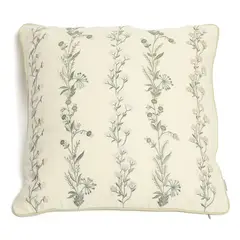 ROBERTA ALLEN - Cojín Ines Creper Blanco 2 Plazas