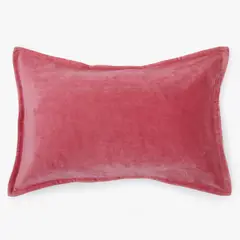 BASEMENT HOME - Funda De Cojín Velvet Azul 33X50 Cm