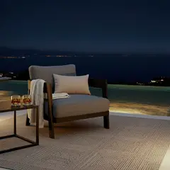 BASEMENT HOME - Sofá 1 Cuerpo Tommy Gris Oscuro