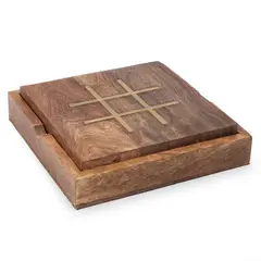 BASEMENT HOME - Caja 3 Juegos Madera 18 Cm