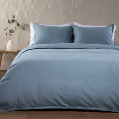 BASEMENT HOME - Funda Plumón Lino Con Fundas De Almohada