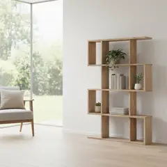 ROBERTA ALLEN - Estante Zigzag Madera