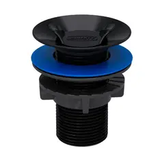 Blukit - Valvula Lavatorio Pp Linha Black 7/8 X 70mm