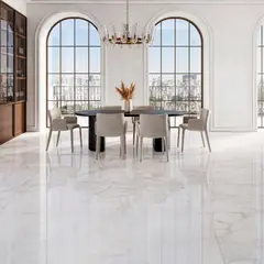 Incepa - Porcelanato Marmo Real Polido Retificado 89,5x89,5cm Caixa 2,4m² 7mm