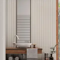 Savane - Porcelanato Ripado Laca 56x113cm Caixa 2,5m²