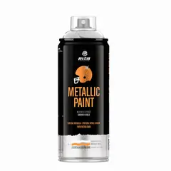 Montana Colors - Tinta Spray Mtn Pro Pintura Metálica Alumio R-9006 400ml
