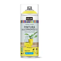 Sodimac - Kolor Pintura Esmalte Amarelo de Zinc Brilhante 400ml