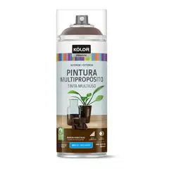 Sodimac - Kolor Pintura Esmalte Marrom Pardo Nuez Brilhante 400ml