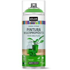 Sodimac - Kolor Pintura Esmalte Verde Hierba Mate 400ml