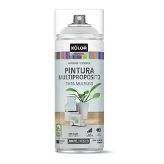 Sodimac - Kolor Pintura Esmalte Cinza Claro Mate 400ml