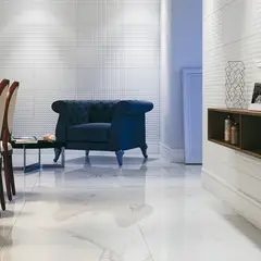 Elizabeth - Porcelanato Le Blanc Polido 84x84cm Caixa 2,10m²