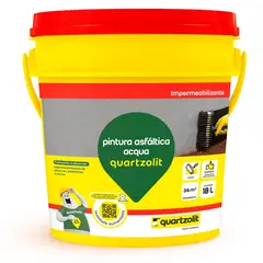 Quartzolit - Pintura Asfáltica Acqua Bd 18L