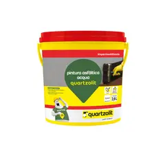 Quartzolit - Pintura Asfáltica Acqua Balde - Galão 3,6 Litros