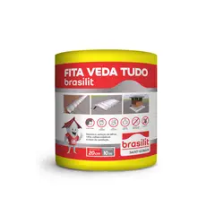 Brasilit - Fita Asfáltica Alumínio Vedatudo 20cm