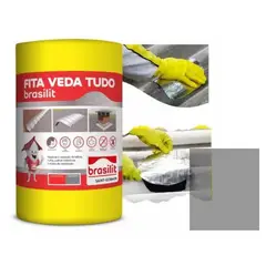 Brasilit - Fita Asfáltica Alumínio Vedatudo 45cm