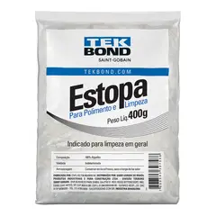 Tekbond - Estopa Para Polimento e Limpeza 400G
