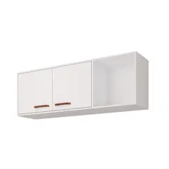 Mgm - Armário Para Cozinha Aereo Slim 114cm Branco