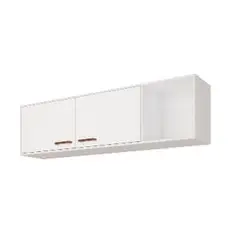 Mgm - Armário Para Cozinha Aereo Slim 144cm Branco