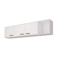 Mgm - Armário Para Cozinha Aereo Slim 174cm Branco