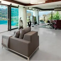 Delta Cerâmica - Porcelanato Acetinado Barcelona Plata 84X84 Cx 2.80