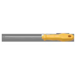 Tramontina - Chave de Fenda Yellow com Ponta Cruzada 5/16x8"