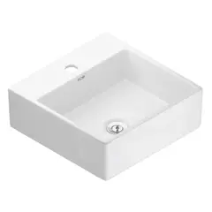 Kohler - Cuba de Apoio Quadrada Com Mesa 350x350mm Branco