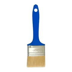 Pincéis Compel - Trincha 2 Sintetica Branca Cabo Azul Referencia 606