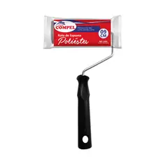 Pinceis Compel - Rolo de 09cm Espuma Poliester com Cabo