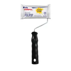 Pinceis Compel - Rolo de Lã Polipop 09cm com cabo